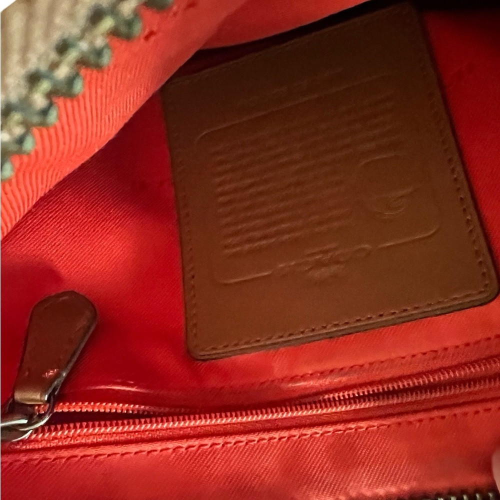 Coach Tan Leather Crossbody Bag - Picture 8 of 11